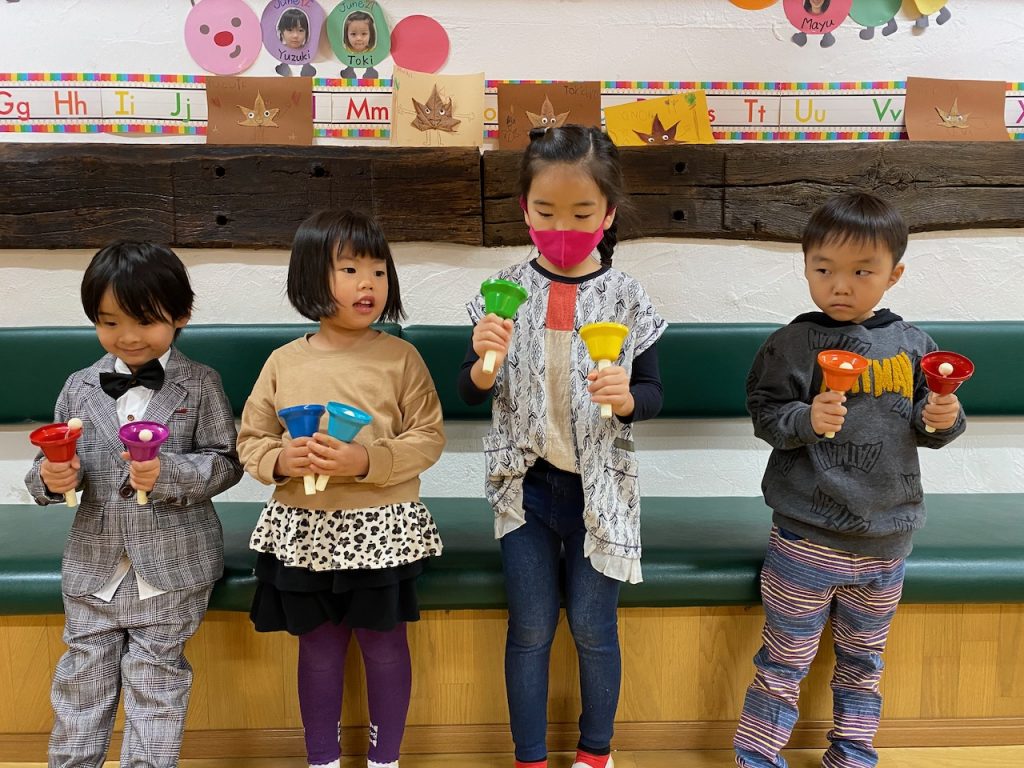 handbells-practice-apple-bee-international-school